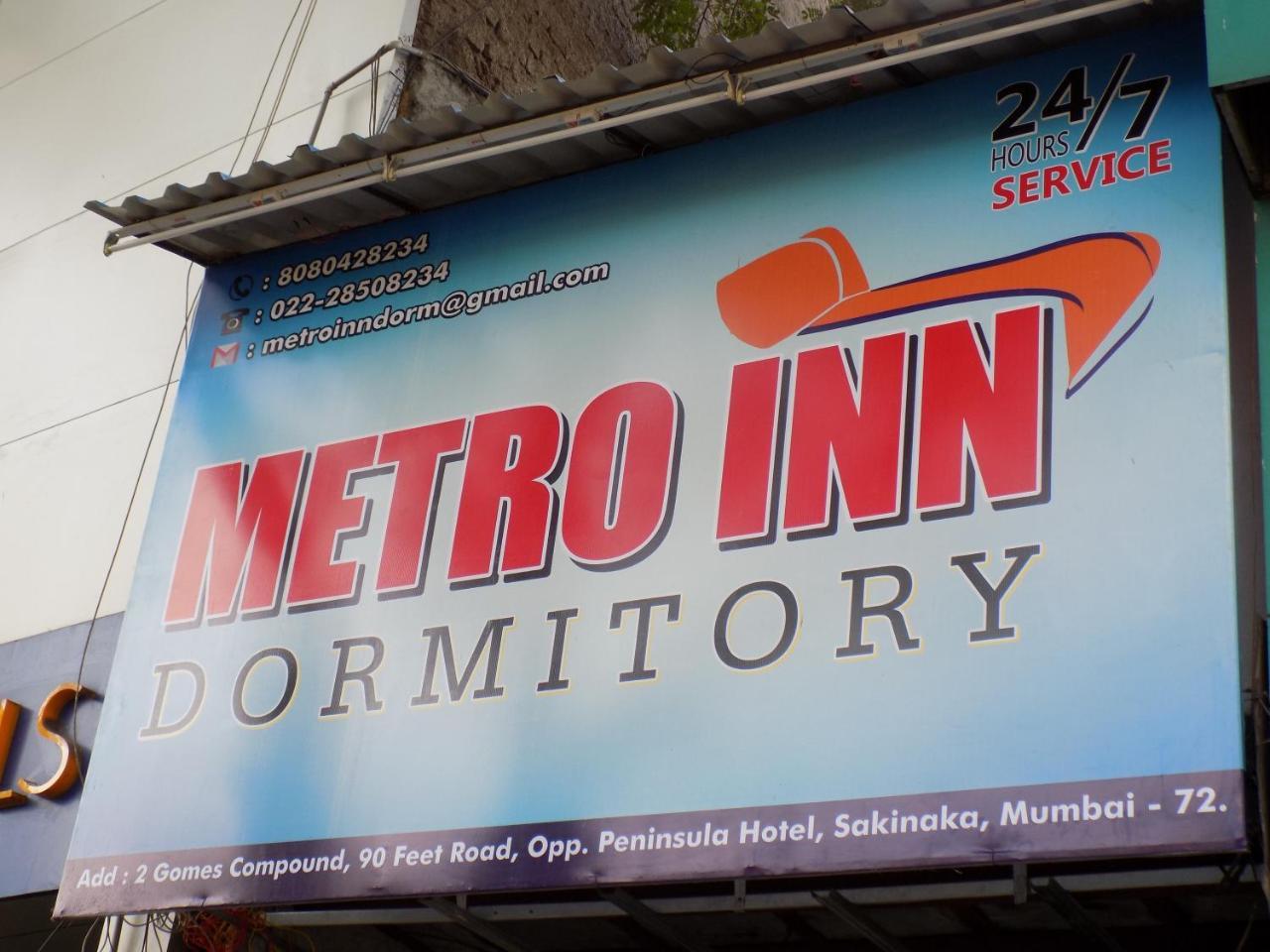 Metro Inn Dormitory Mumbai Dış mekan fotoğraf